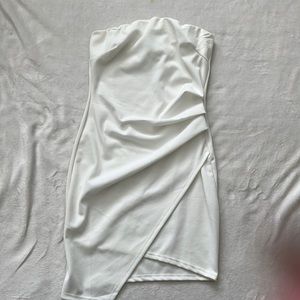 White Bodycon Mini Dress